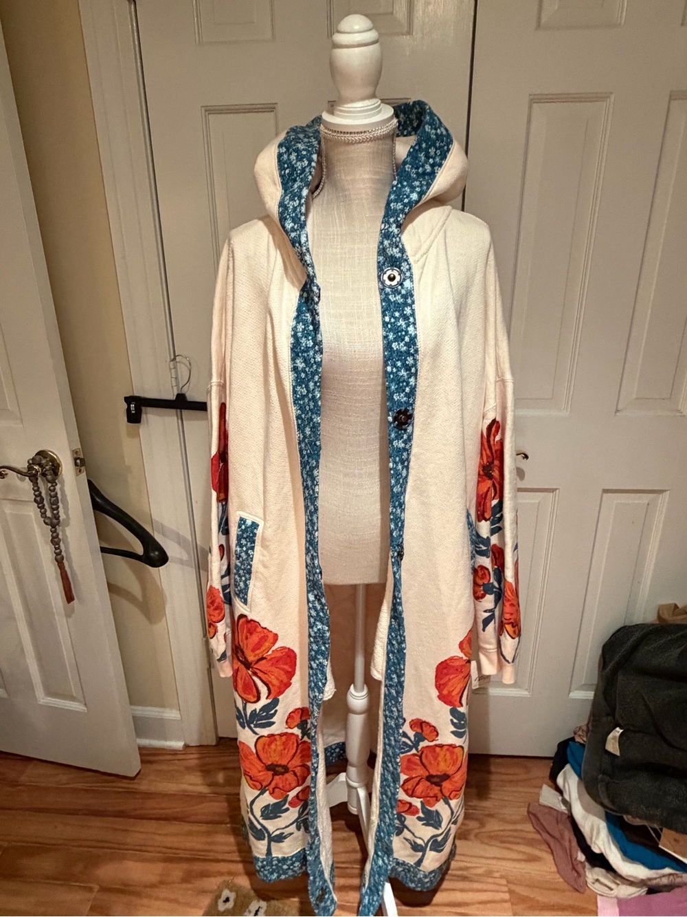 Free People Super Bloom Cardi. NWT. Size xl. - size tag is incorrect. - Picture 4 of 8